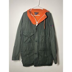 VTG 90s Men's Nautica North Island Multi Pocket Windbreaker Jacket Size XL PICS!